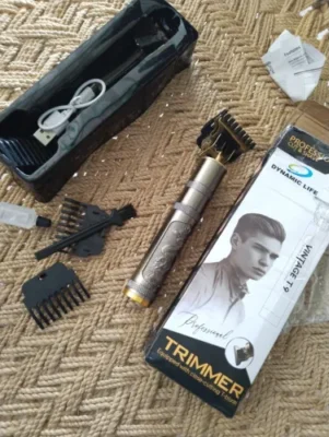 Original Vintage T9 Hair Trimmer Metal body USB Rechargeable photo review