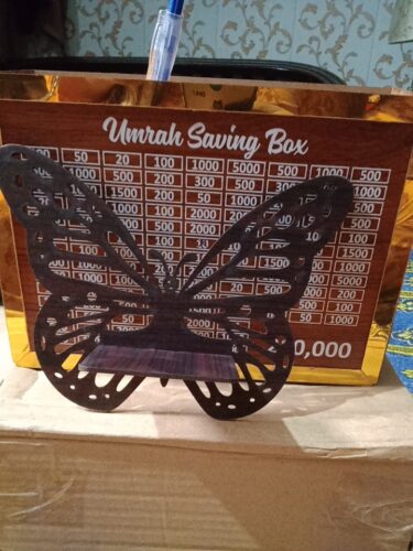 Money Saving Box | Cash Challenge Tracker | Umrah Budget Savings Organizer for Kids & Adults photo review