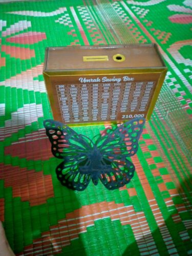 Money Saving Box | Cash Challenge Tracker | Umrah Budget Savings Organizer for Kids & Adults photo review